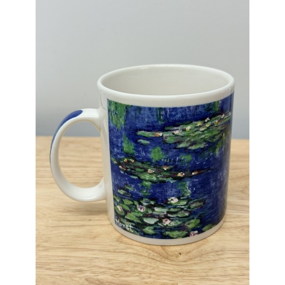 Claude Monet Water Lilies Mug Chaleur Masters Collection Art Coffee Cup #61 - Picture 4 of 7